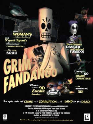 Official Grim Fandango poster